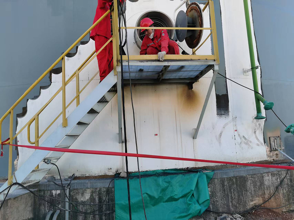 云南成品油管道安宁首站地付罐区